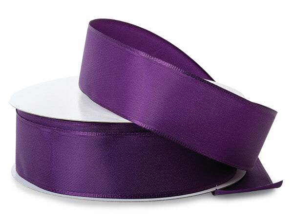 Eggplant Satin Ribbon