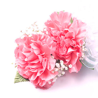 Large Pink Carnation Pin Corsage